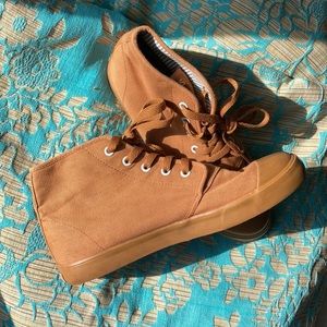 BANGS Sahara Sand High Tops Sneakers/Boots